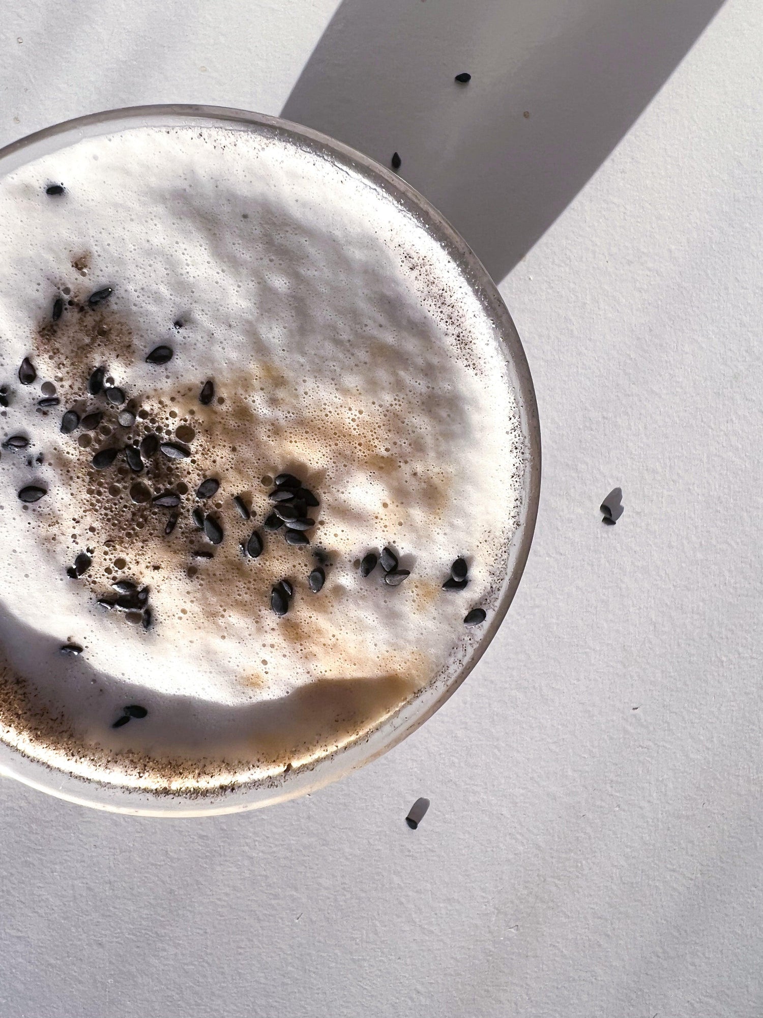 Black Sesame Latte to Nourish Yin - rootandbones
